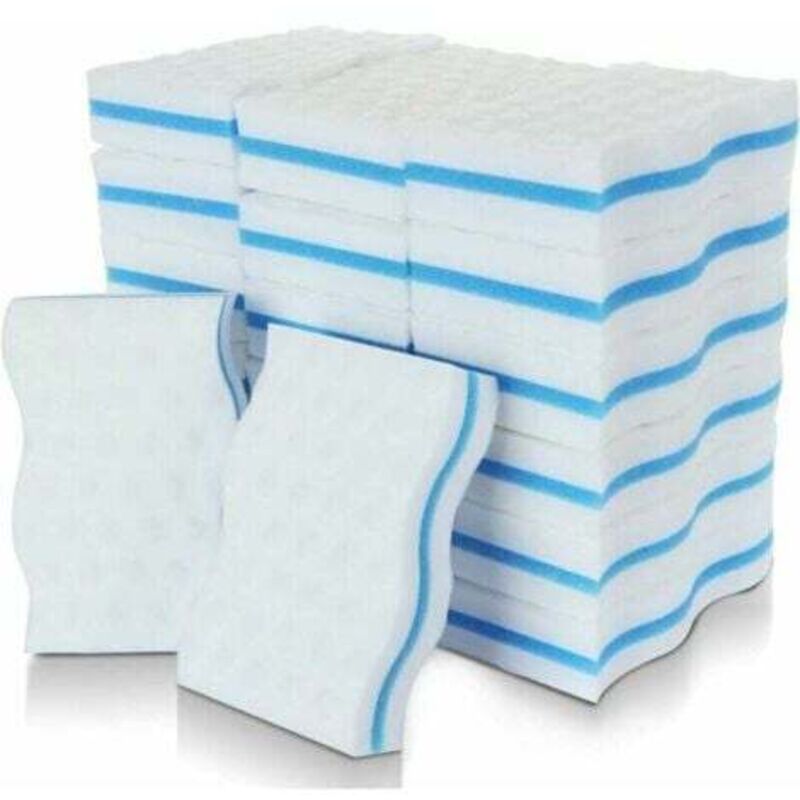 foto del prodotto odipie spugne magiche, 24 pezzi di spugna per la pulizia in melamina extra spessa gomma magica per bagno, piscina, cucina, pavimento, parete