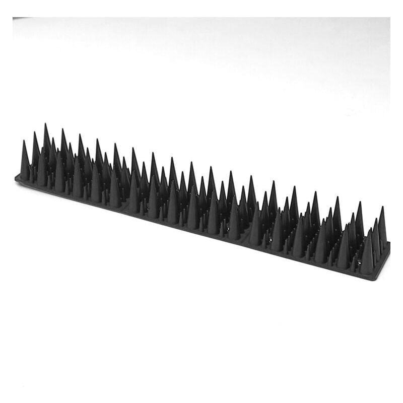 foto del prodotto odipie spuntoni anti piccioni in plastica, spuntoni anti piccioni per balcone, spuntoni anti uccelli per l installazione di recinzioni, davanzali,