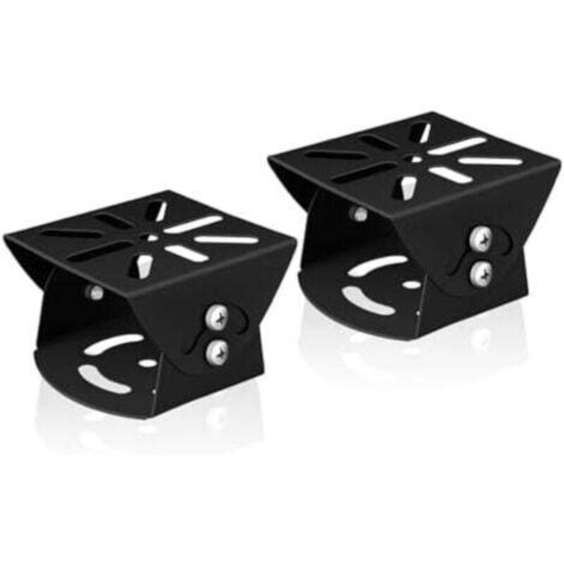 foto del prodotto odipie staffa angolare in acciaio inossidabile per palo universale per telecamera cctv da 75x80x52 mm, 2 pezzi, per telecamera di sorveglianza e