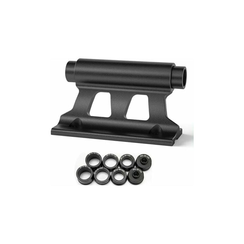 foto del prodotto odipie supporto per forcella bici, supporto per auto, blocco bici multiuso con perno passante a sgancio rapido, supporto per forcella anteriore per