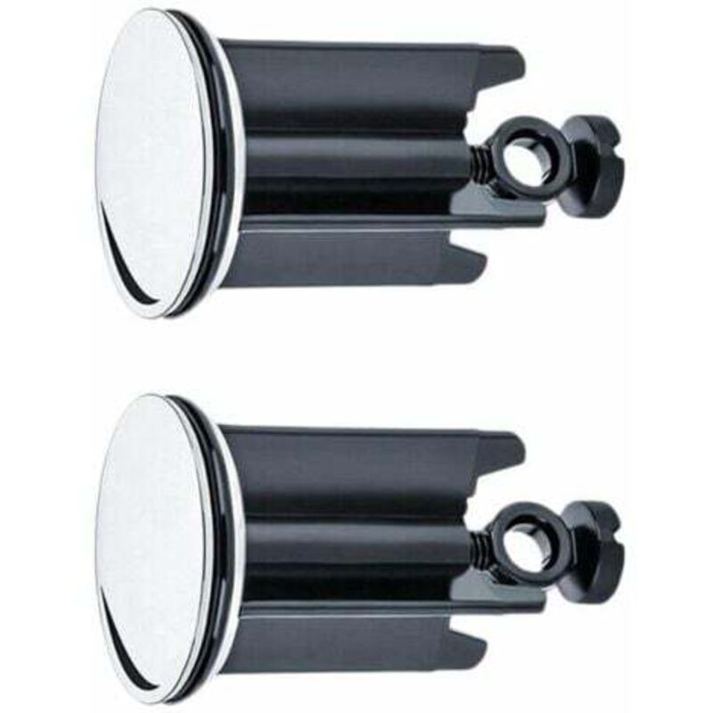 foto del prodotto odipie tappi universali per lavelli 40 mm, set da 2, tappi di scarico cromati, ottone, con guarnizione in gomma, tappo regolabile in altezza,