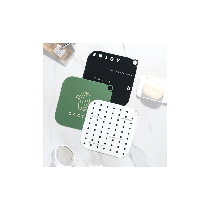 foto del prodotto odipie tappo di scarico quadrato in silicone antiodore per lavello da cucina e da bagno