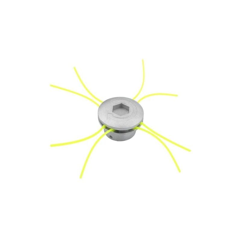 foto del prodotto odipie testina per decespugliatore in alluminio testina per decespugliatore per filo in alluminio testina per decespugliatore universale a 4 linee