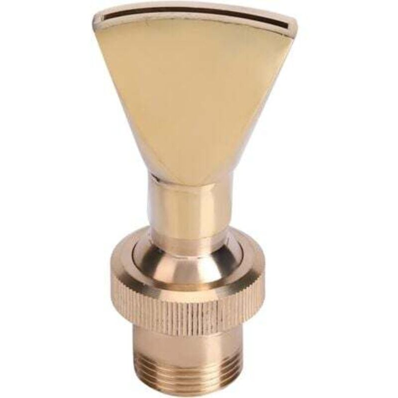 foto del prodotto odipie ugello per fontana d acqua, ugello per fontana a ventaglio in ottone da 1 2 dn15 e 3 4 dn20, testina per irrigazione per laghetti da giardino