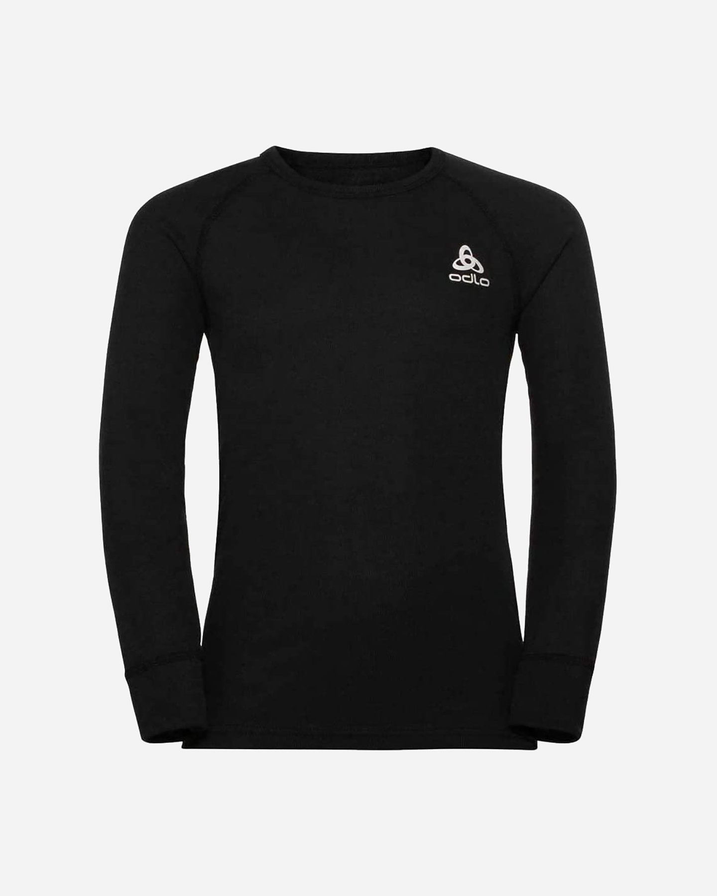 foto del prodotto odlo active warm jr maglia intimo tecnico nero