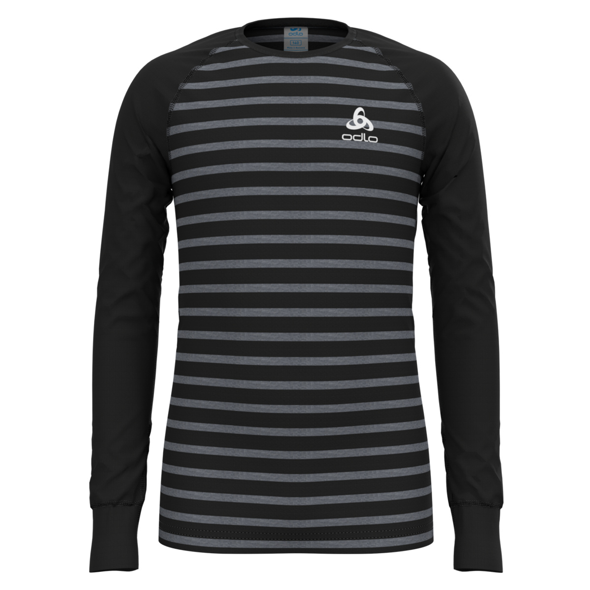 foto del prodotto odlo bambino maglia a manica lunga active warm eco stripes