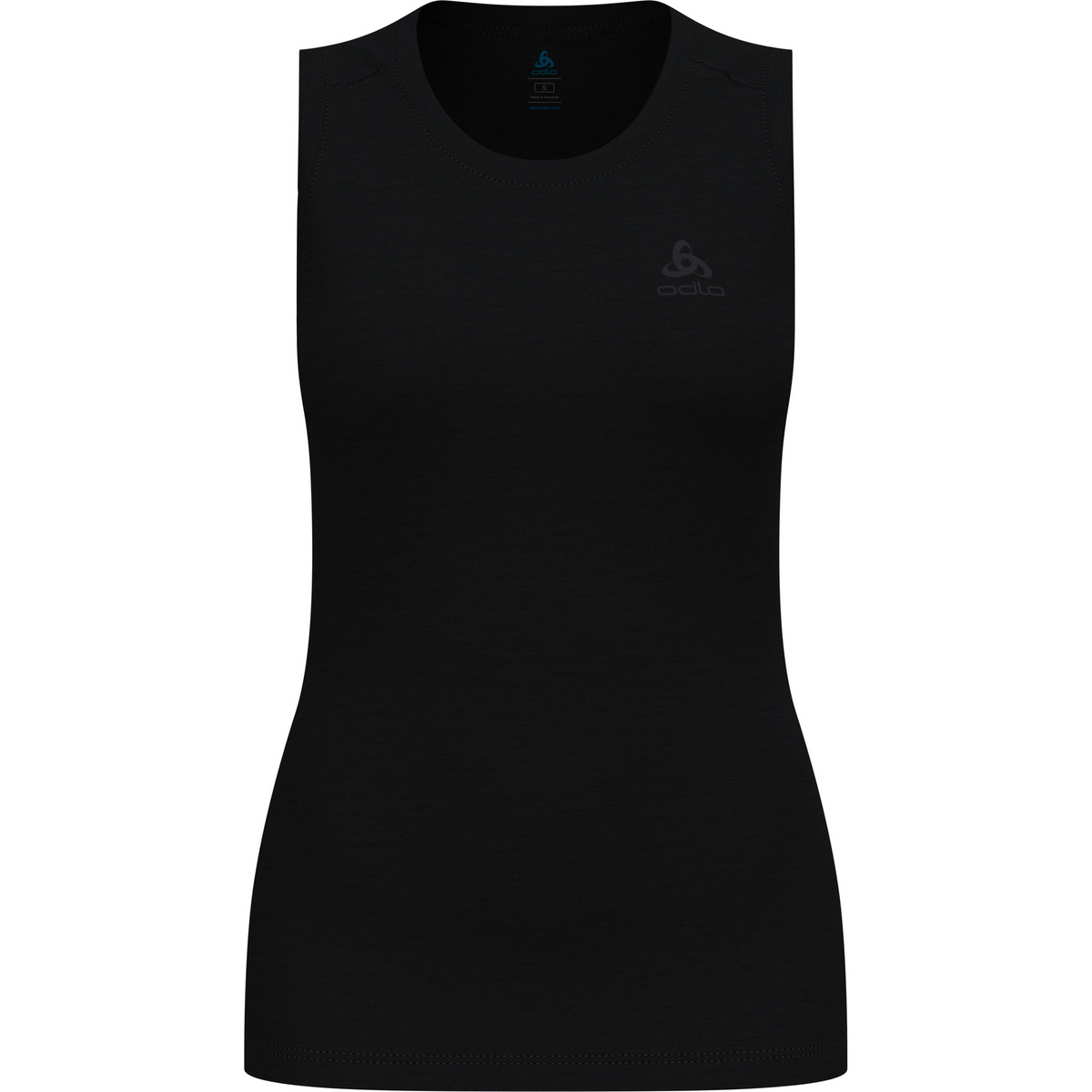 foto del prodotto odlo donna canotta scollo rotondo merino 160 bl