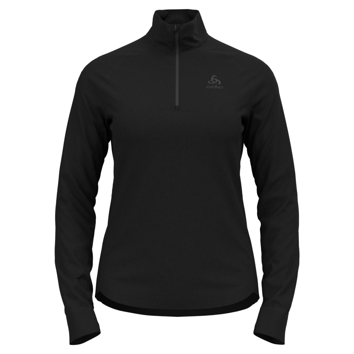foto del prodotto odlo donna maglia a manica lunga con 1 2 zip berra