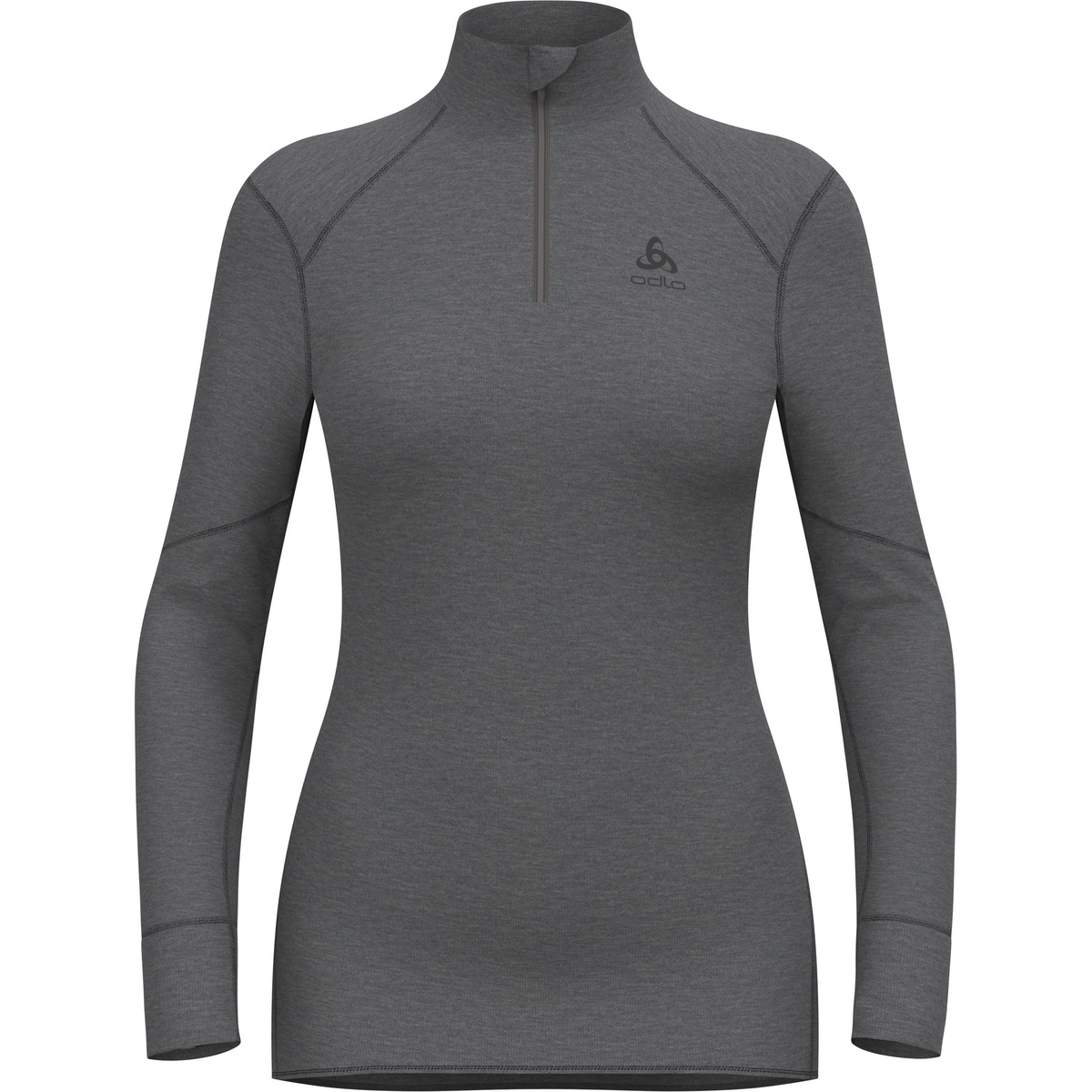 foto del prodotto odlo donna maglia a manica lunga con mezza zip active x warm