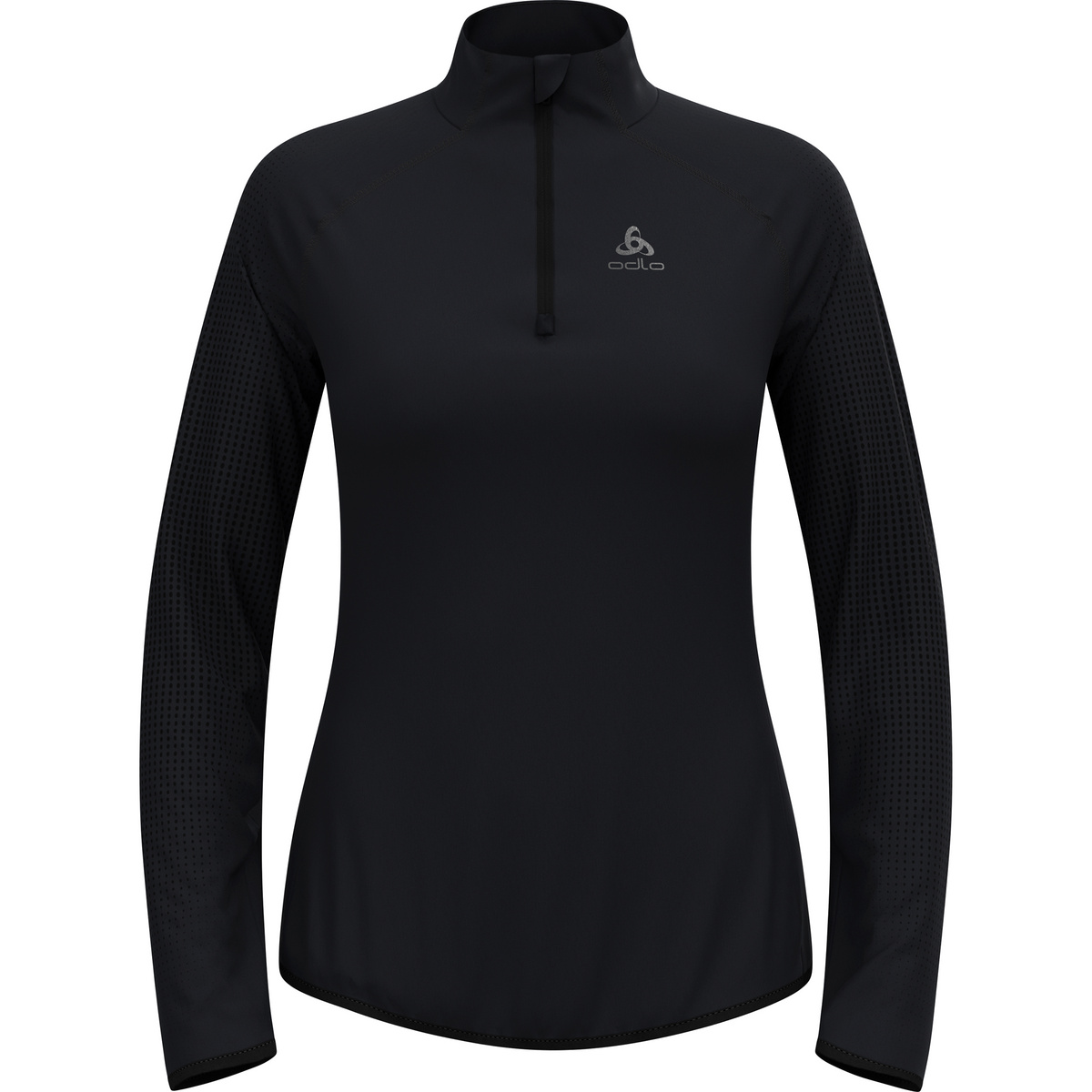 foto del prodotto odlo donna maglia a manica lunga zeroweight warm 1 2 zip