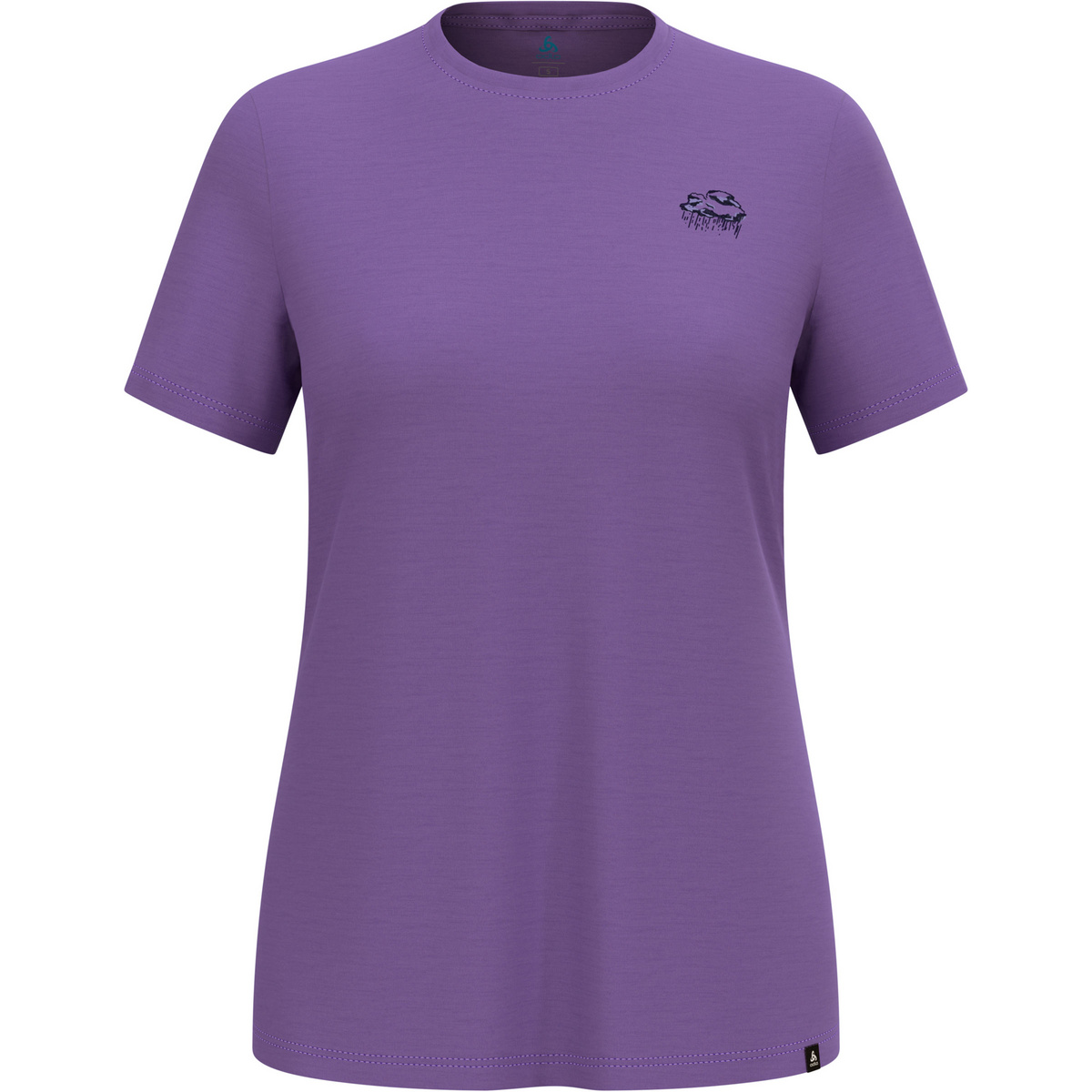 foto del prodotto odlo donna maglietta raincloud merino 160