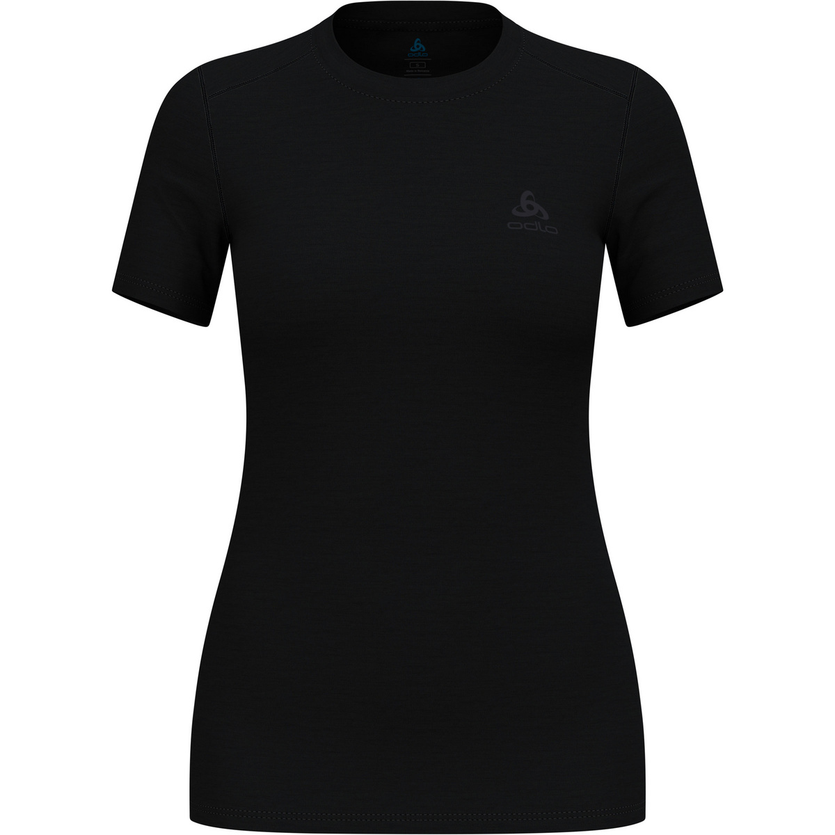 foto del prodotto odlo donna maglietta scollo rotondo merino 160 bl