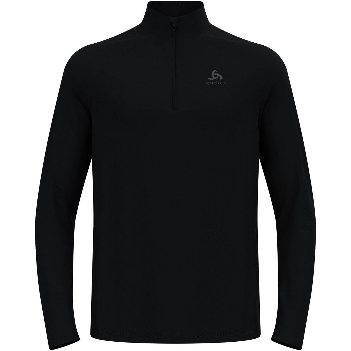 foto del prodotto odlo uomo maglia a manica lunga 1 2 zip essential