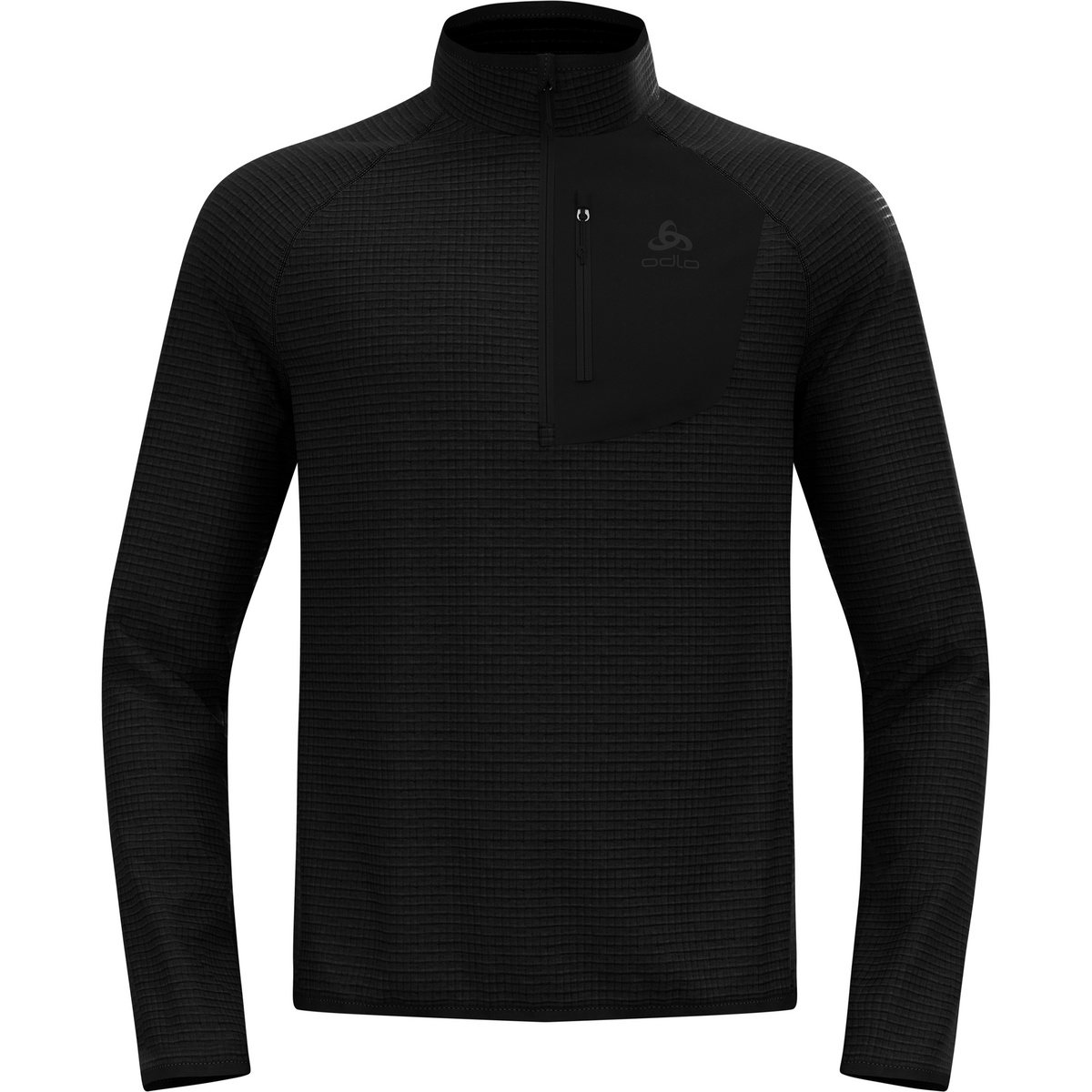 foto del prodotto odlo uomo maglia a manica lunga ascent 1 2 zip
