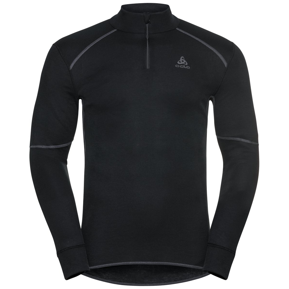 foto del prodotto odlo uomo maglia a manica lunga con mezza zip active x turtle