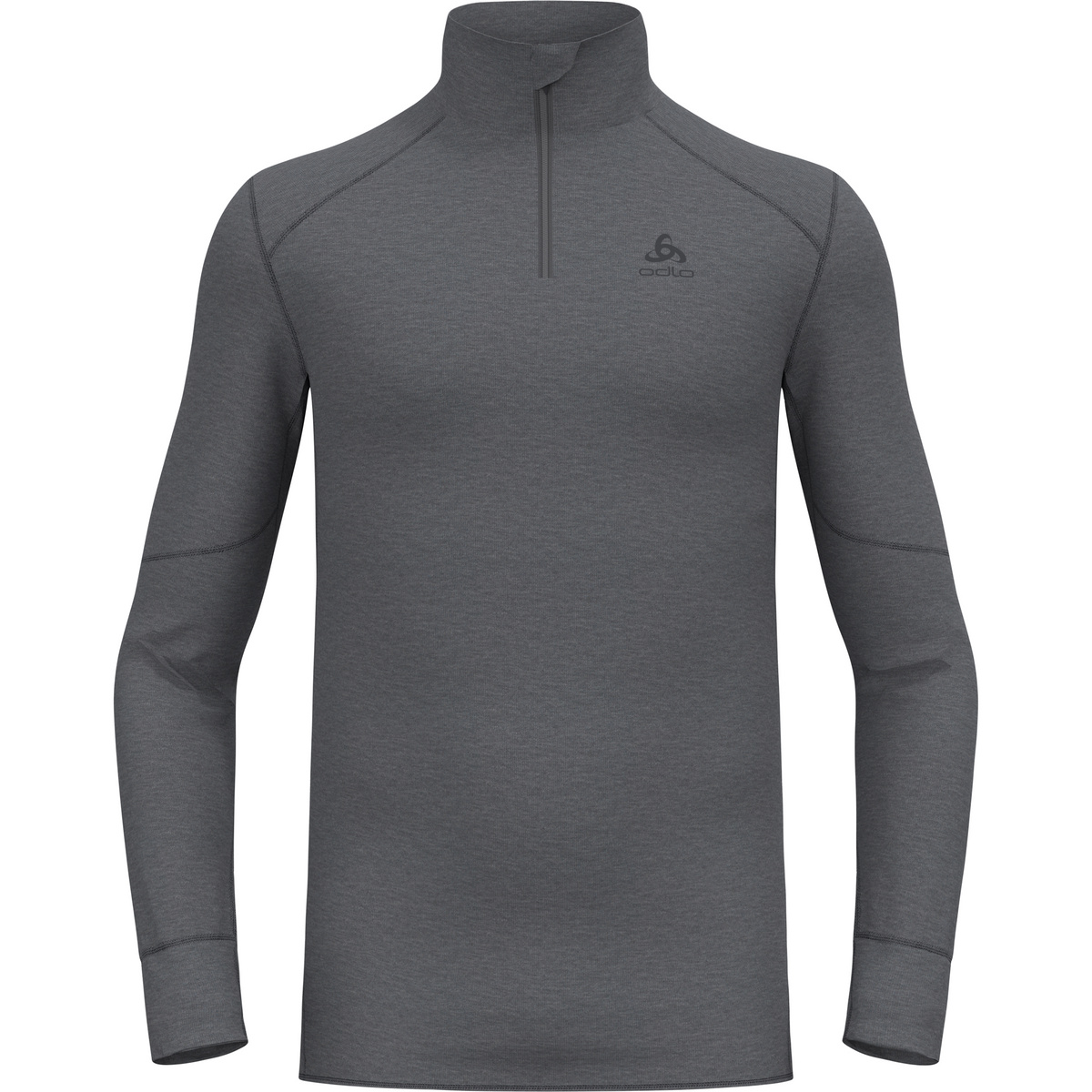 foto del prodotto odlo uomo maglia a manica lunga con mezza zip active x turtle