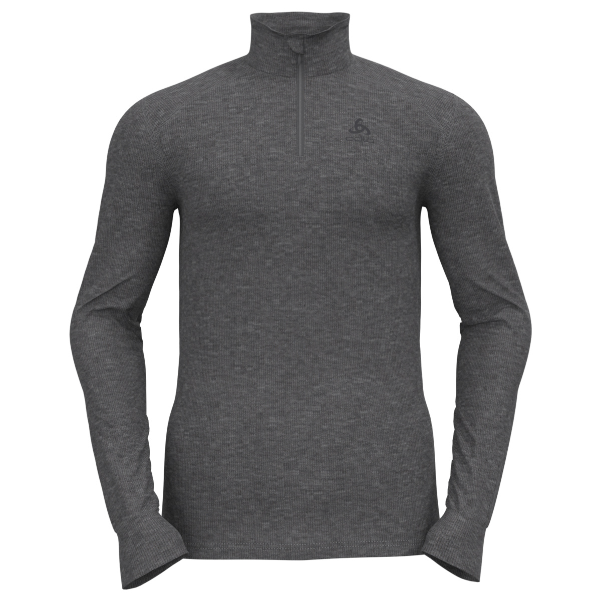 foto del prodotto odlo uomo maglia a manica lunga mezza zip active warm