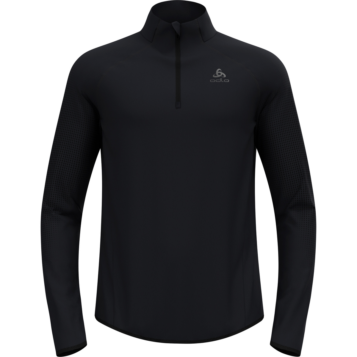foto del prodotto odlo uomo maglia a manica lunga zeroweight warm 1/2 zip