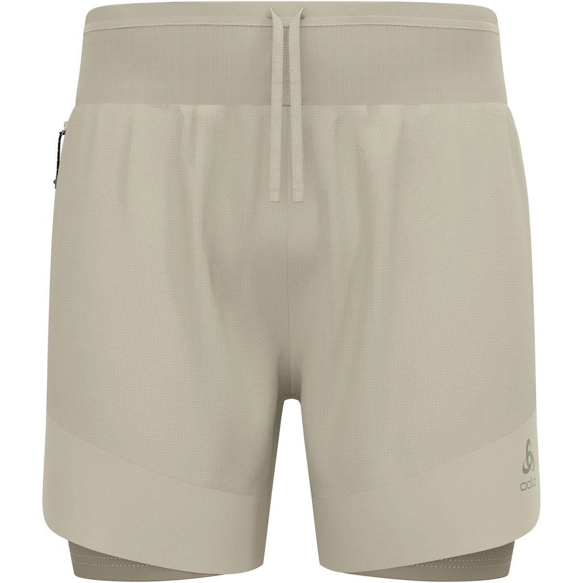 foto del prodotto odlo uomo pantaloncini x alp trail 6 inch 2 in 1
