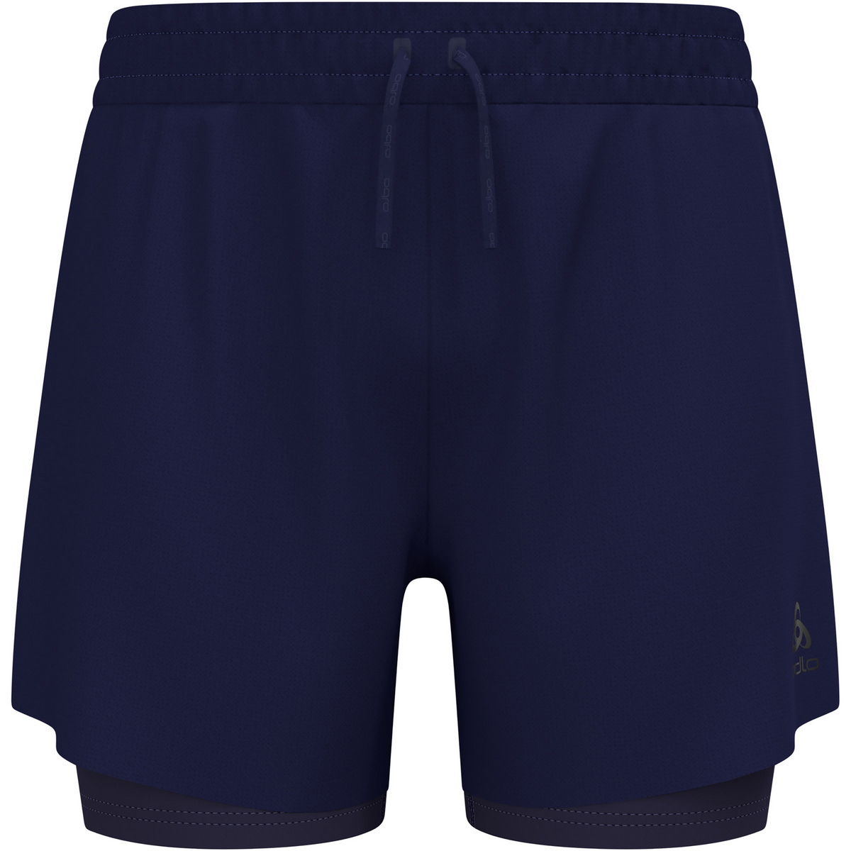 foto del prodotto odlo uomo pantaloncini zeroweight 5 inch 2 in 1