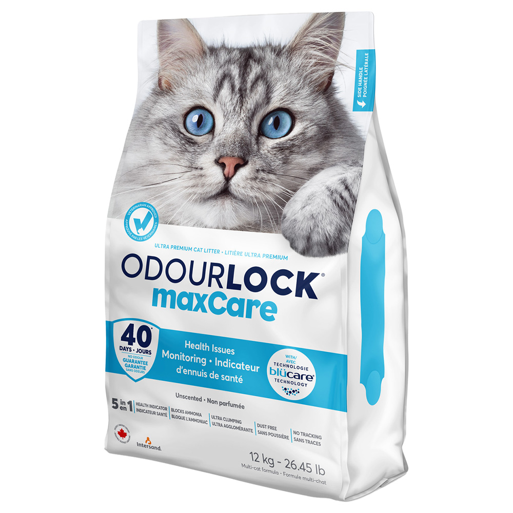 foto del prodotto odourlock lettiera per gatti maxcare 12 kg