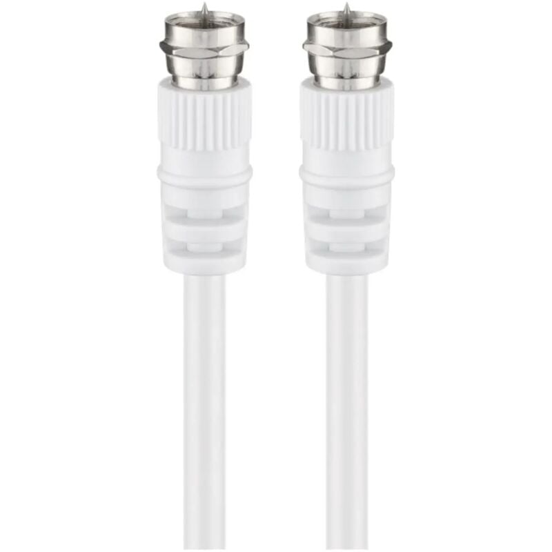 foto del prodotto oem cavo antenna satellite f f 1,5 mt bianco