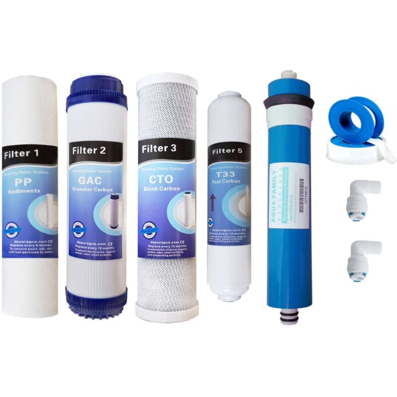 foto del prodotto offerta. ricambi osmosi inversa e membrana compatibile asfilter