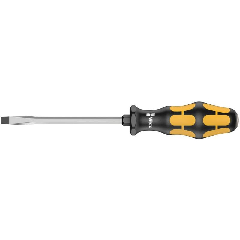 foto del prodotto officina e meccanica cacciavite a taglio wera 932 a 05018266001 larghezza della lama 7 mm lunghezza della lama 125 mm