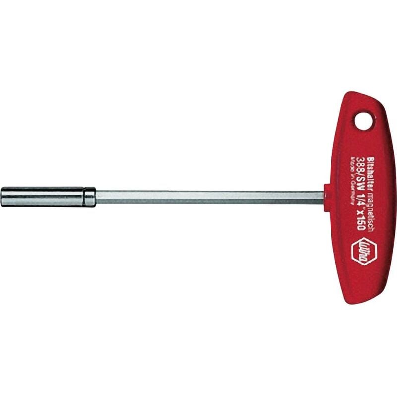 foto del prodotto officina e meccanica cacciavite porta inserti 1 4 6.3 mm 150 mm din 3126, din iso 1173 wiha