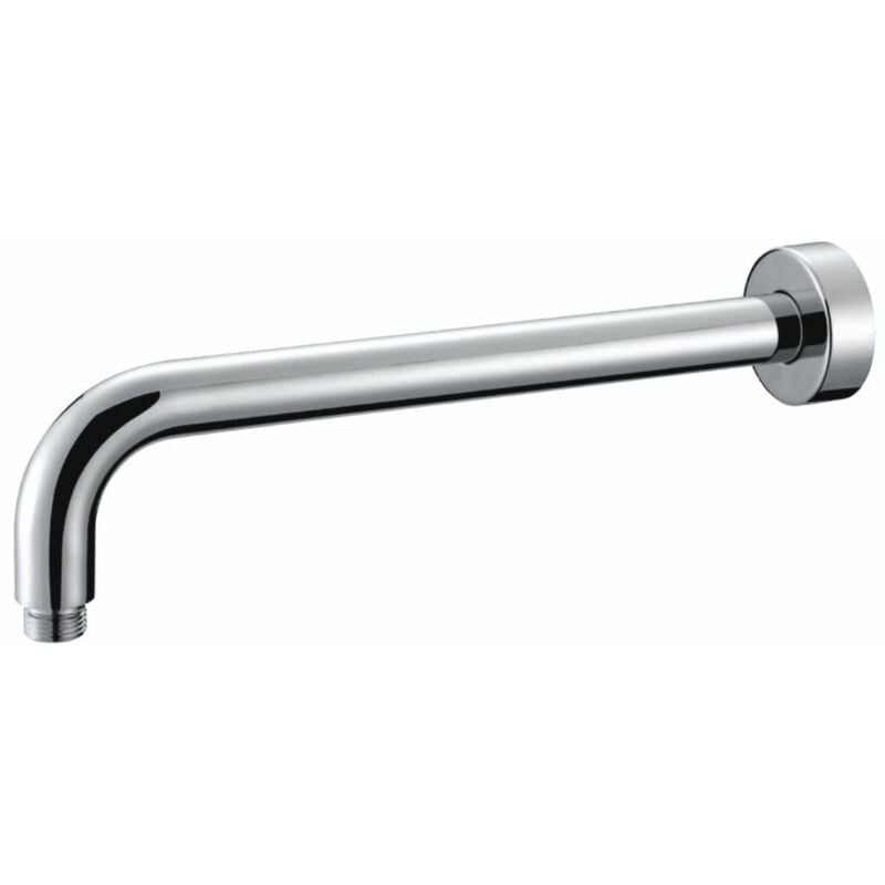 foto del prodotto ogomondo braccio doccia ottone cromato prolunga soffione doccia bagno fisso attacco standard