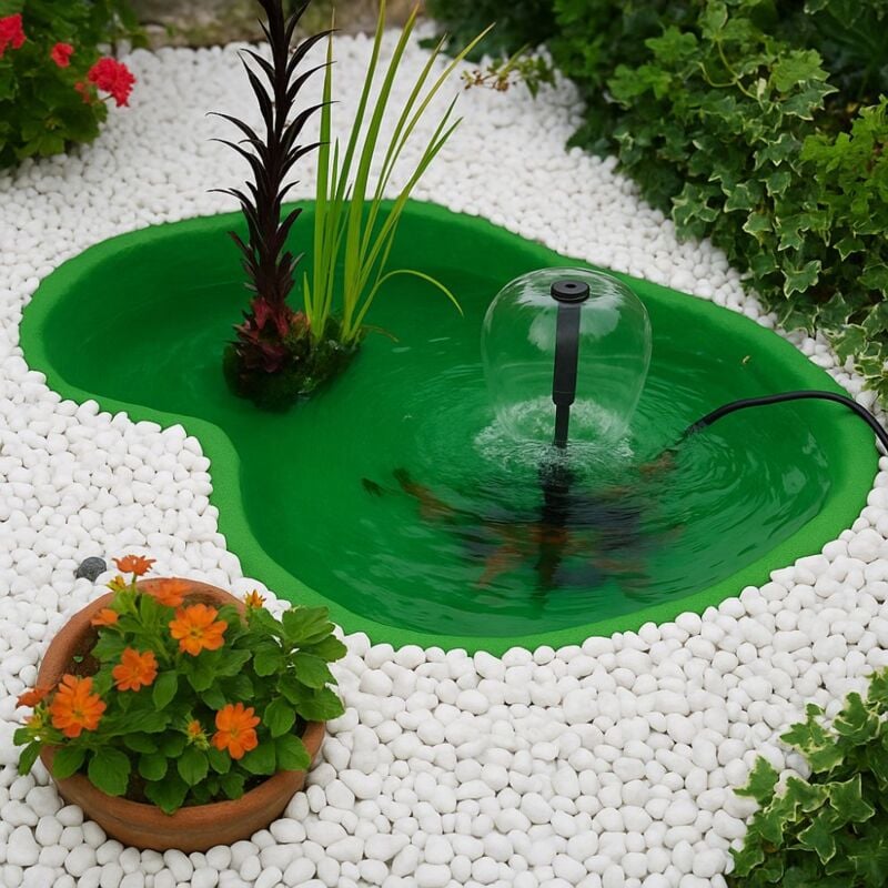 foto del prodotto ogomondo laghetto da giardino caldonazzo litri 120 dimensioni 110x78xh28