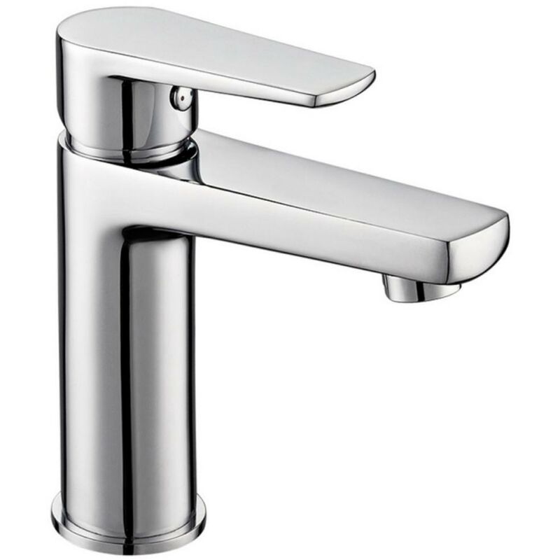 foto del prodotto ogomondo miscelatore rubinetto asia per lavabo in ottone colore cromato con piletta confezione 1