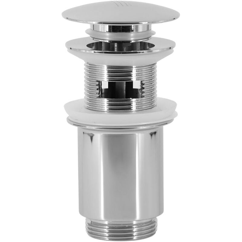 foto del prodotto ogomondo piletta universale miscelatore ottone lavabo bidet click clack tappo vasca bagno tipo di accessorio con troppopieno pezzi 1