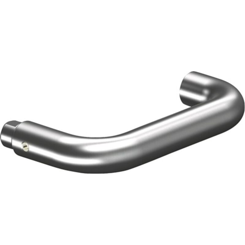 foto del prodotto ogro - foro maniglia porta parte 8100 alu.f1 satino 4-kt.8mm din l r