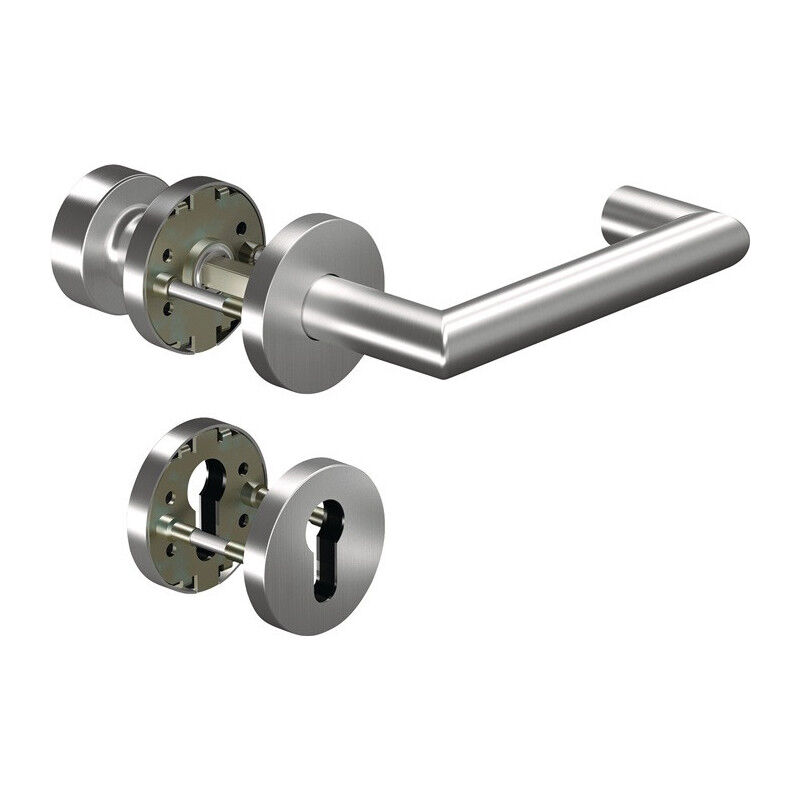 foto del prodotto ogro poign e porte fs core 8907 3020 6501 6612 alu.al d k ts 38 63mm pz rd.gauche droite