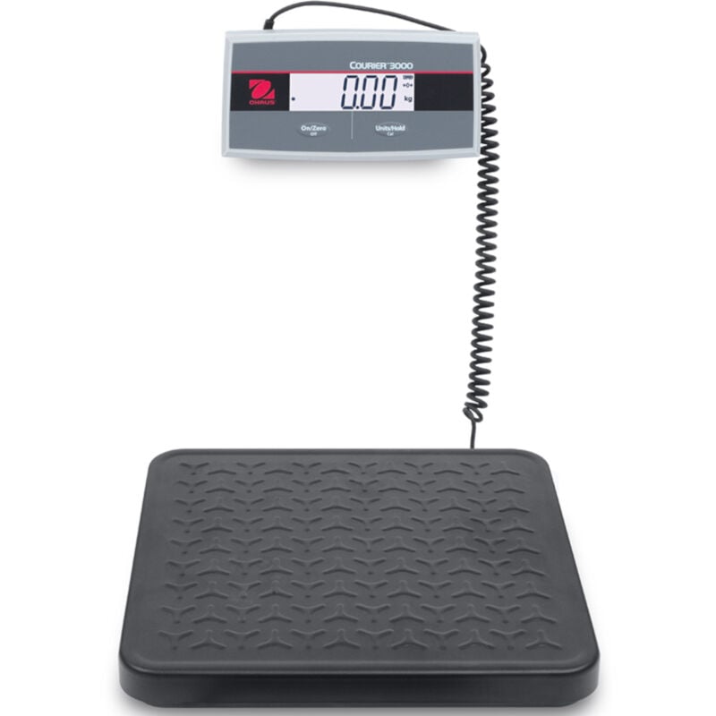 foto del prodotto ohaus courier 3000 bilancia postale a piattaforma lcd per pacchi 33x32cm 200kg 100g