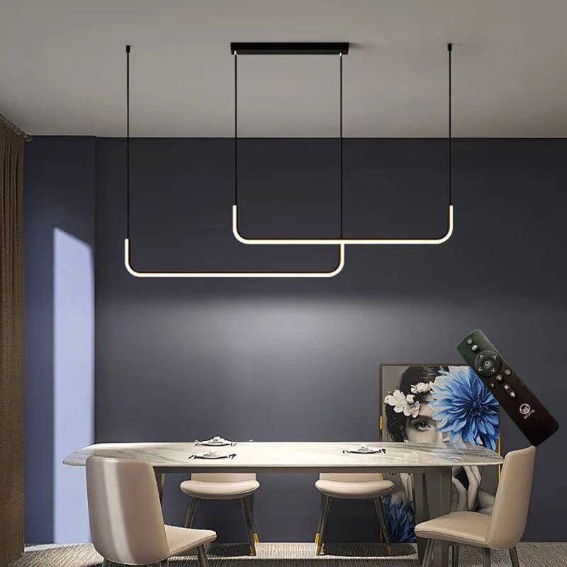 foto del prodotto oihpaw lampadario led,plafoniera a led,42w dimmerabili lampadari moderni,lampada a sospensione led lampada da soffitto,plafoniera in alluminio