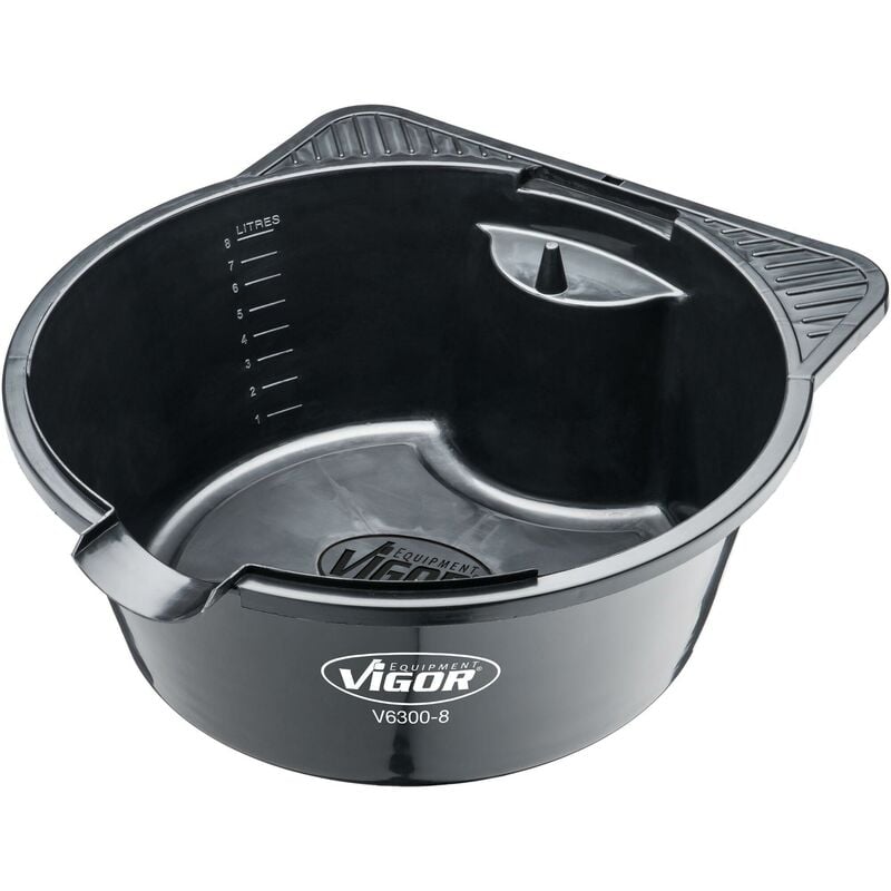 foto del prodotto oil drain pan 8 l v6300 8 370 mm
