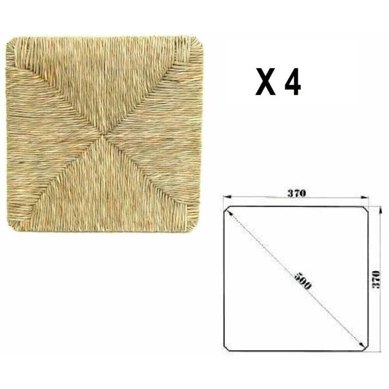 foto del prodotto okaffarefatto set 4 ricambi per sedie modello pisa con seduta in paglia palustre intrecciata