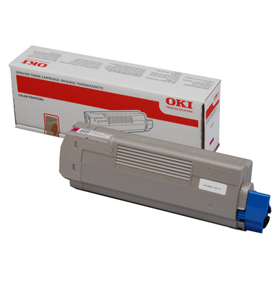 foto del prodotto oki 44315306 cartuccia toner originale magenta 1 pezzo i 