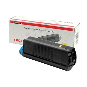 foto del prodotto oki c5100 5200 toner giallo 5k