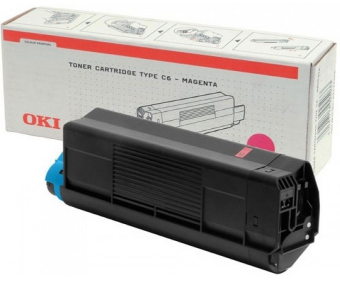 foto del prodotto oki c5100 5200 toner magenta 5k