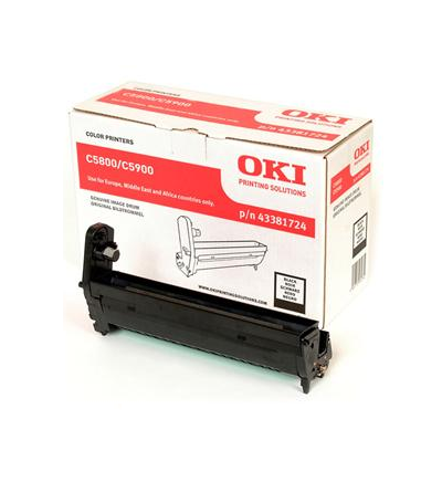 foto del prodotto oki c5800 5900 drum nero