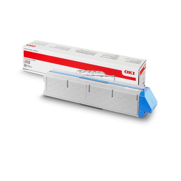 foto del prodotto oki c931 toner ciano 24k