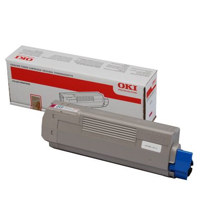 foto del prodotto oki mc851 toner magenta 7.3k