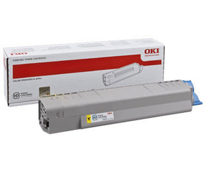 foto del prodotto oki mc861 toner giallo 10k