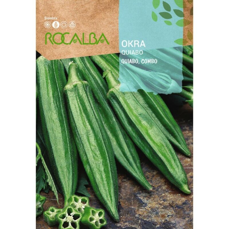 foto del prodotto okra quiabo, combo 6g x 10 buste rocalba