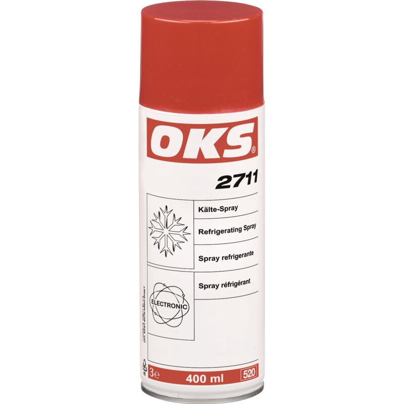 foto del prodotto oks - spray rinfrescante 2711 400ml incolore a -45 c bomboletta spray per 12