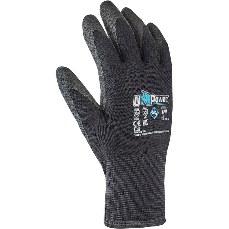 foto del prodotto olaf guanti lavoro cotone poliammide grigio 10 xl u power