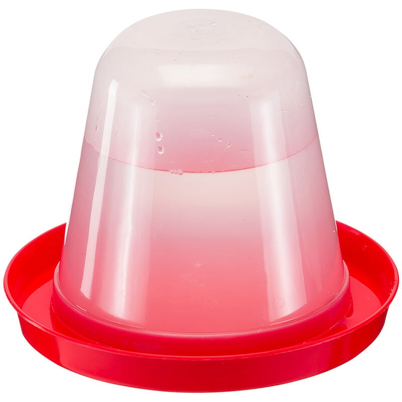 foto del prodotto olbia 2 abbeveratoio per galline e pulcini. variante olbia 2 misure 21 x h 17 cm 1.5 l rosso ferplast